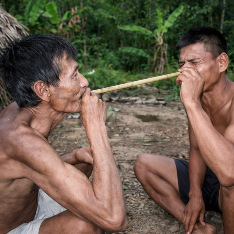 Nënë: el ritual del tabaco sagrado entre los Matsés